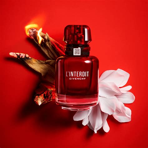 fragrantica l'interdit rouge|givenchy l'interdit rouge 50ml.